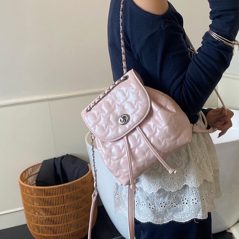 Μόδα Μικρό Σακίδιο Γυναικείο Νέο Σακίδιο με Αλυσίδα Γυναικείο