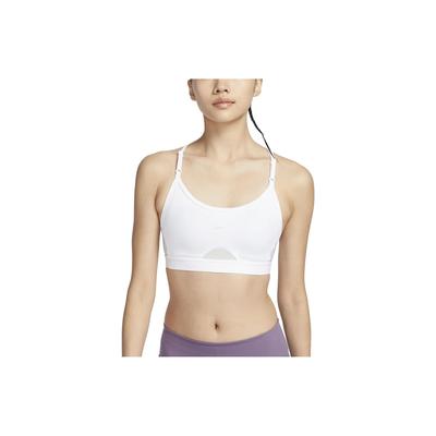 Indy Solid Low-Intensity Support Quick-Dry Sports Bra Women Underwear White CZ4463-103
