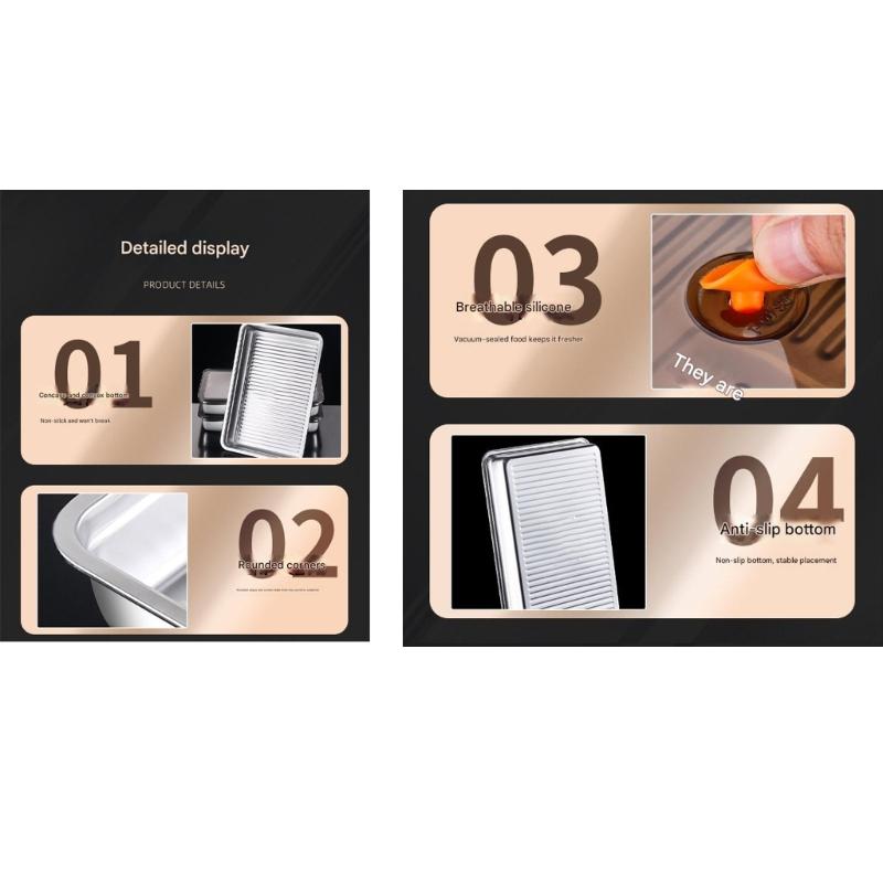 Ofenfeste Küchenaufbewahrungsschale Spülmaschinenfeste Stabile Metall-Servierschale