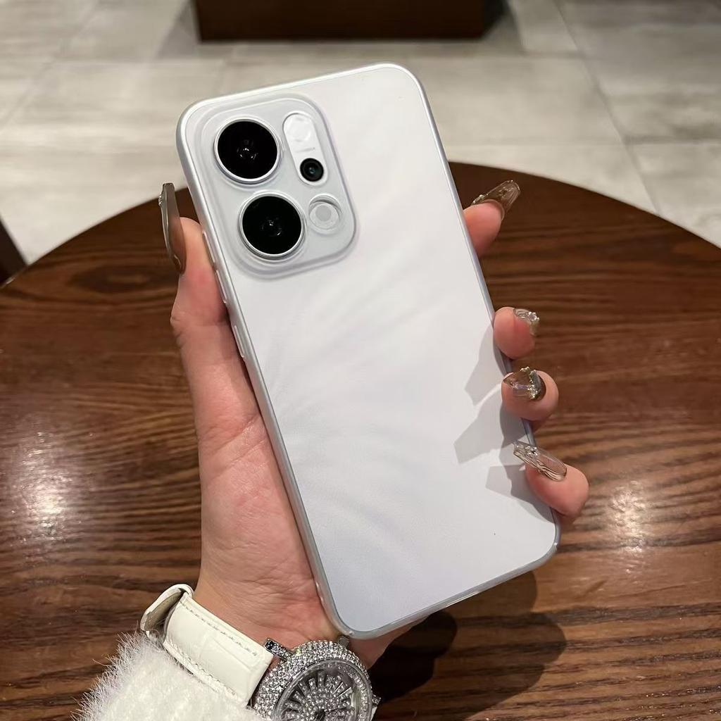 Applicable To OPPO FindX9Pro Ice Mist Magnetic Suction Reno16 Mobile Phone Case Skin-friendly K13 Simple Protective Case