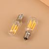1 szt. Żarówka LED Vintage T20 1W 2W Ciepła Biała 2200K E12 E14 110V 220V Ściemnialna Żarówka Szklana Żarówka Rurkowa do Lodówki