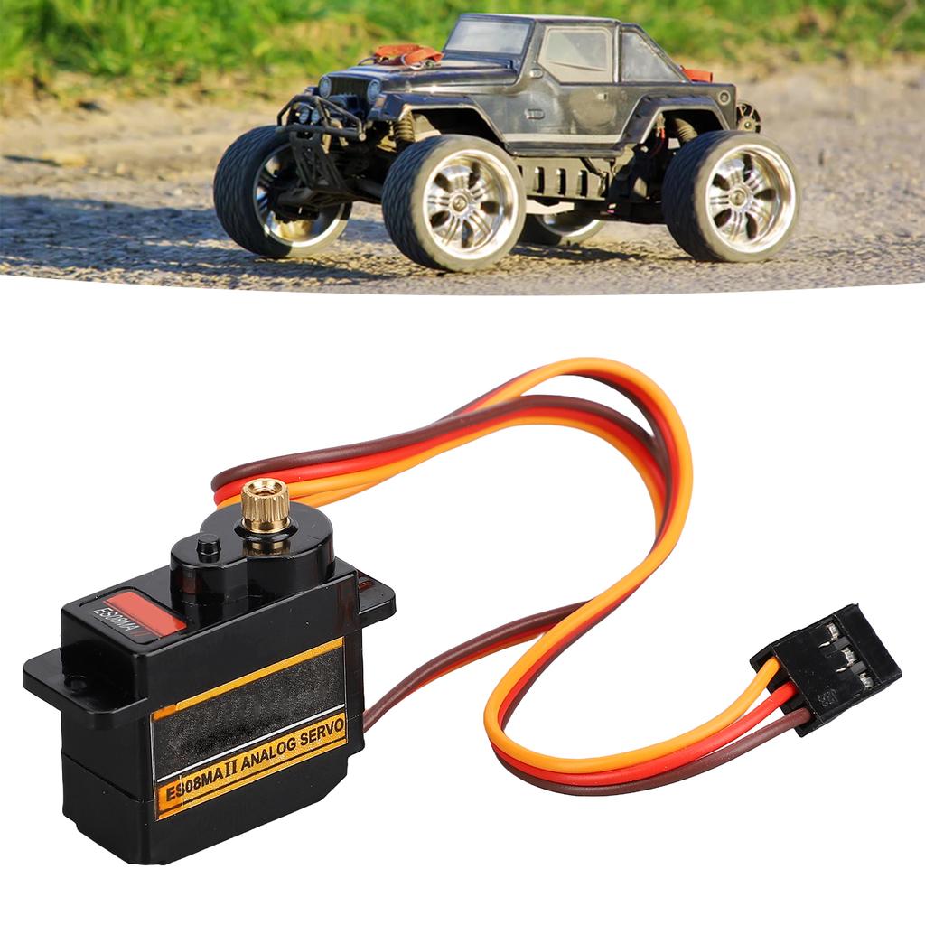 Servo Motor Kit Stable Low Noise Quick Response Waterproof Metal Gear Servo Kit for SCX24 1Celsius24 RC Car