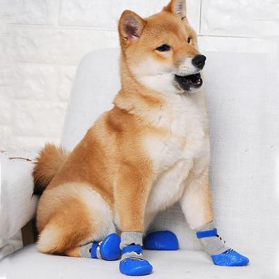 Waterproof For Small Dogs Cats Anti-Slip Rain Boots Chihuahua Puppy Pet Shoes Pet Socks Pet Booties Dogs Cats Footwear