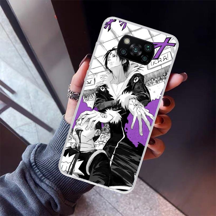Huner X-Hunters Chrollo Shizuku Phone Case For Xiaomi Poco X7 X6 X5 Pro F7 Ultra Redmi 15C 15 13 13C 12 12C 10 10A 10C 9 9A 9C 9
