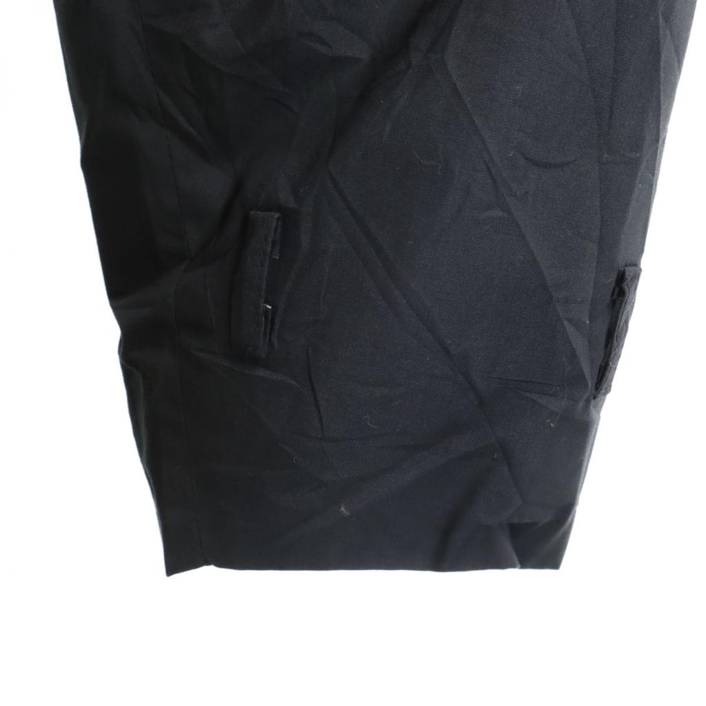 LONDON FOG 80s Vintage Stainless Collar Coat M Black Women Used