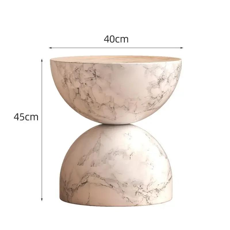 Modular Auxiliary Coffee Tables Round Salon Service Simple Center Tables Modern Sofa Table Nordic Side Table Multifunctional