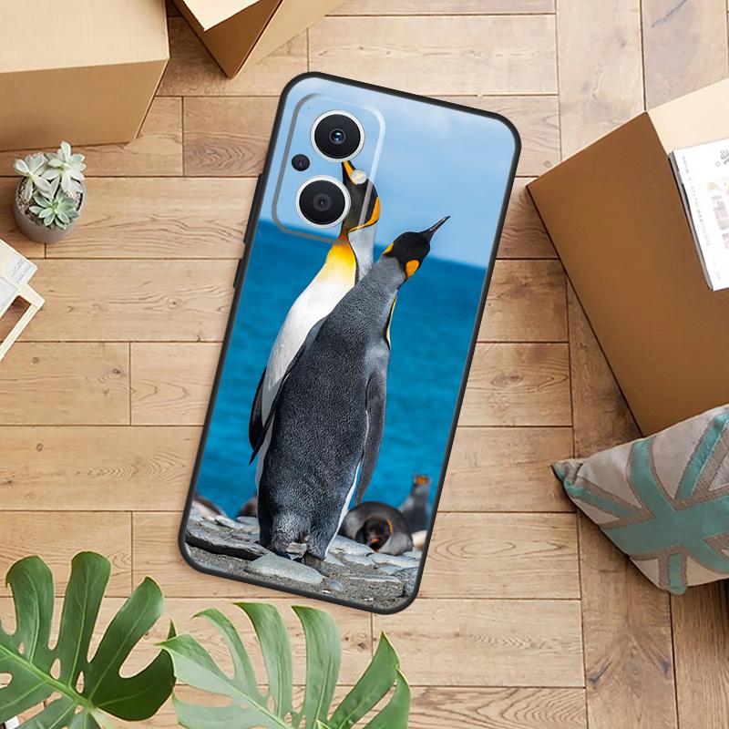 

Cute Penguin Case For OPPO Reno 13F 14F 12F 10 11 12 13 14 Pro 8T 7 8 Lite OPPO Find X9 X6 X5 X8 Pro Cover OPPO Find X5 Pro