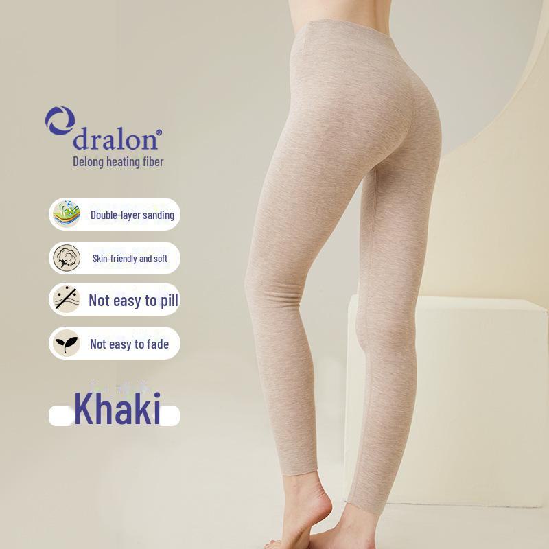 

Women s High Waist Bamboo Fiber Velvet Leggings - 330g, Warm and Soft XL (130-145 cm)