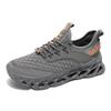 Men's Shoes Autumn Breathable Fly-woven Casual Men's Trend Blade Fish Scale Sports Running Shoes