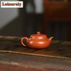 210ml Retro Yixing Purple Clay Teapots Master Handmade Pot Raw Ore Coarse Sand Zhu Mud Tea Maker Kettle Zisha Tea Set Tea Items