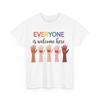 Everyone Is Welcome Here Idaho Teacher T-Shirt
