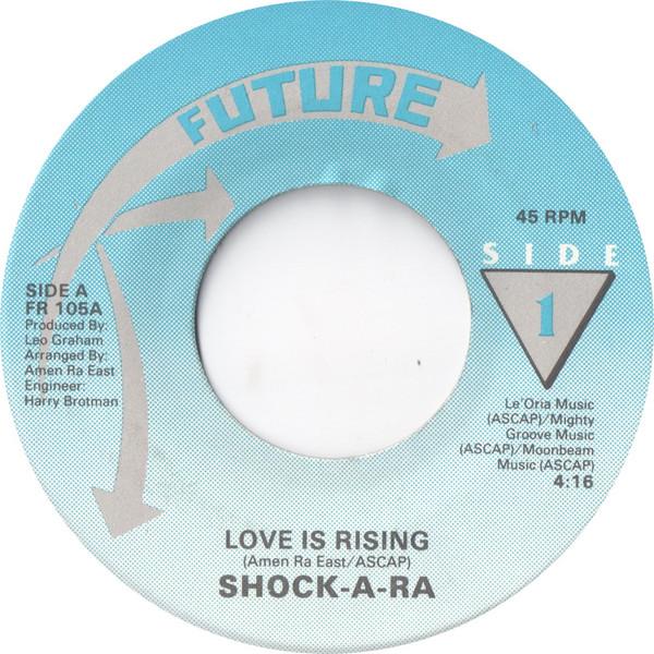 

7inch Record SHOCKARA Love Is Rising FR105 Future 1988 US SoulFunk Used