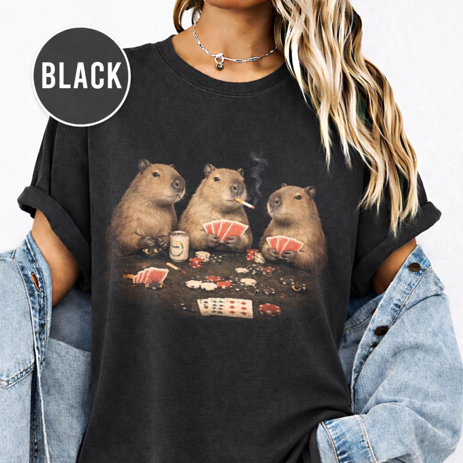 Capybara T-Shirt Cute Capybara Shirt Animal Lover Gift Funny Capybara Tee Rodent Lover Graphic Tee Unisex Capybara Shirt 2XL