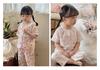 Hey Sweetheart Summer Cotton Gauze Curls Parent-Child Home Wear Set for Kids