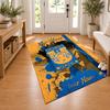 Club Tigres UANL Custom Name Personalized Rug Non‑Slip Doormat Floor Carpet Housewarming Birthday Gift for Family Friends