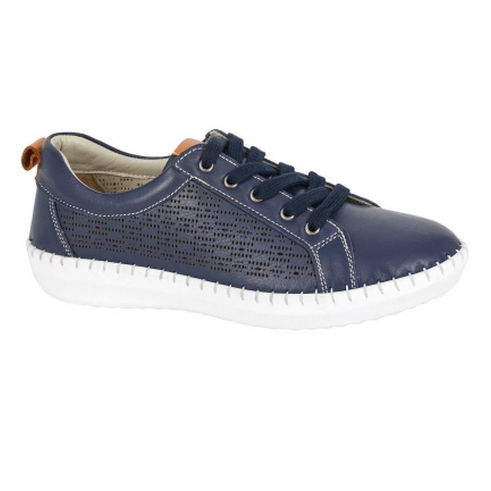 Mod Comfys Womens/Ladies Leather Trainers