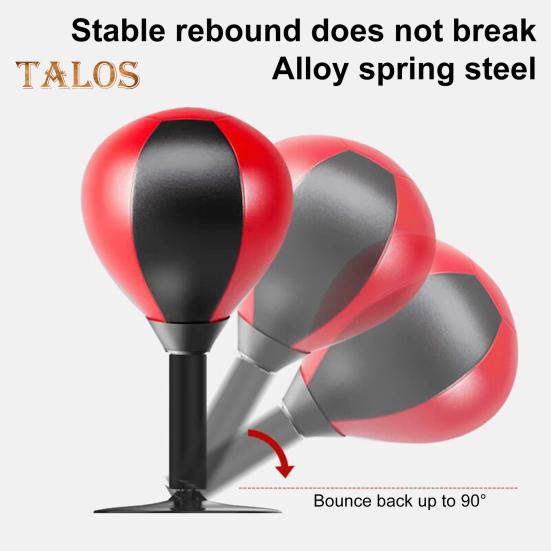 Desktop Punching Bag with Suction Cup Heavy Duty Stress Relief Boxing Speed Ball Kids Adults Reaction Speed Training Boxing Bag Home Office Desk Toy
