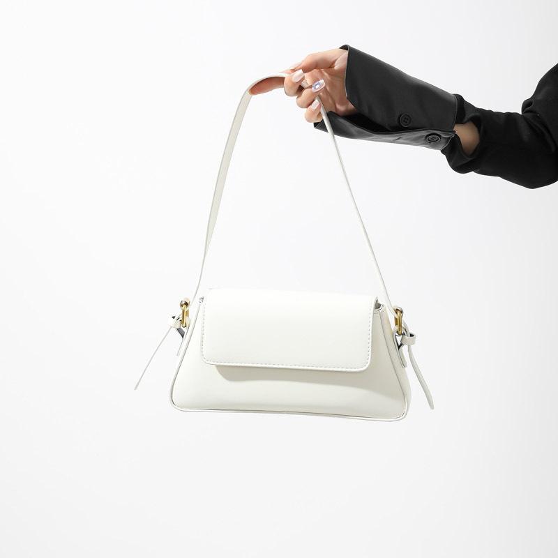 Small square bag new autumn generous high-end texture armpit bag simple casual trendy girl bag