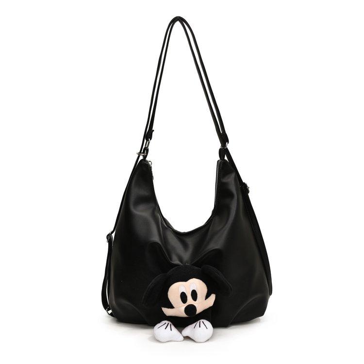 Schoolbag Large Capacity Backpack Women's 1011 New Fashion Versatile Casual Shoulder Bag Student Commuter Crossbody Tote Bag