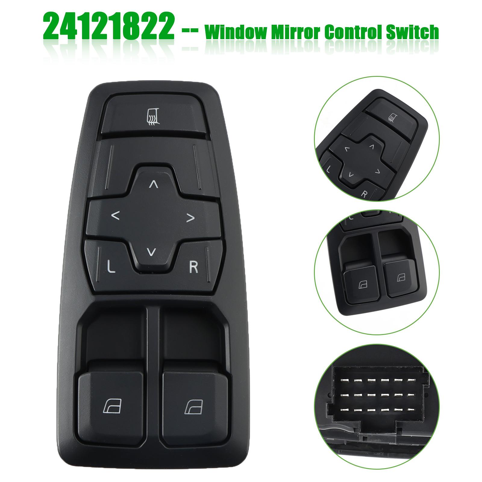 

Window and Mirror Control Switch 24121822 242017700 24533442 for Volvo VNL GEN 3