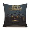 Halloween Linen Pillow Cover Printed Pillow Cover