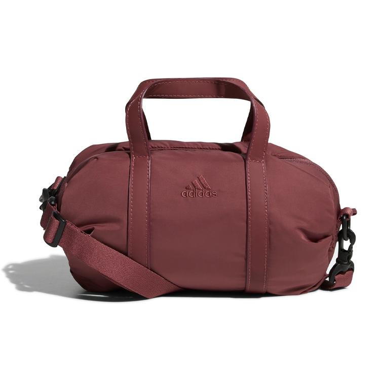 New Adidas Recycled Polyester Travel Bags Gym Bags Large Size Women's Dark Red HG5633