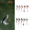 Fishing Lures Wobble Rotating Metal Bait For Bass Trout Treble Hook Artificial