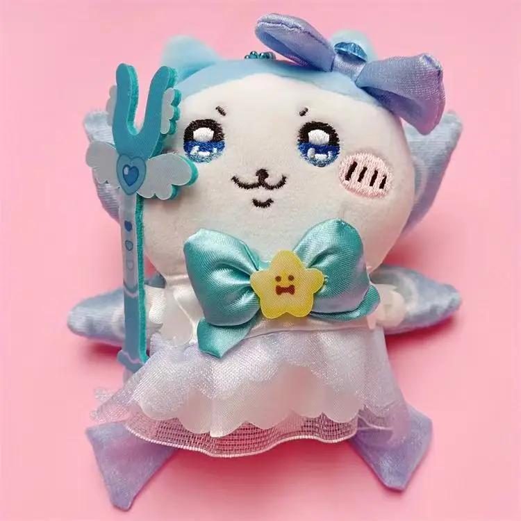 Japanese New Chiikawa Super Magical Girl Plush Doll Self-deprecating Bear Series Hachiware Usagi Momoka Plush Toy Girl Gift