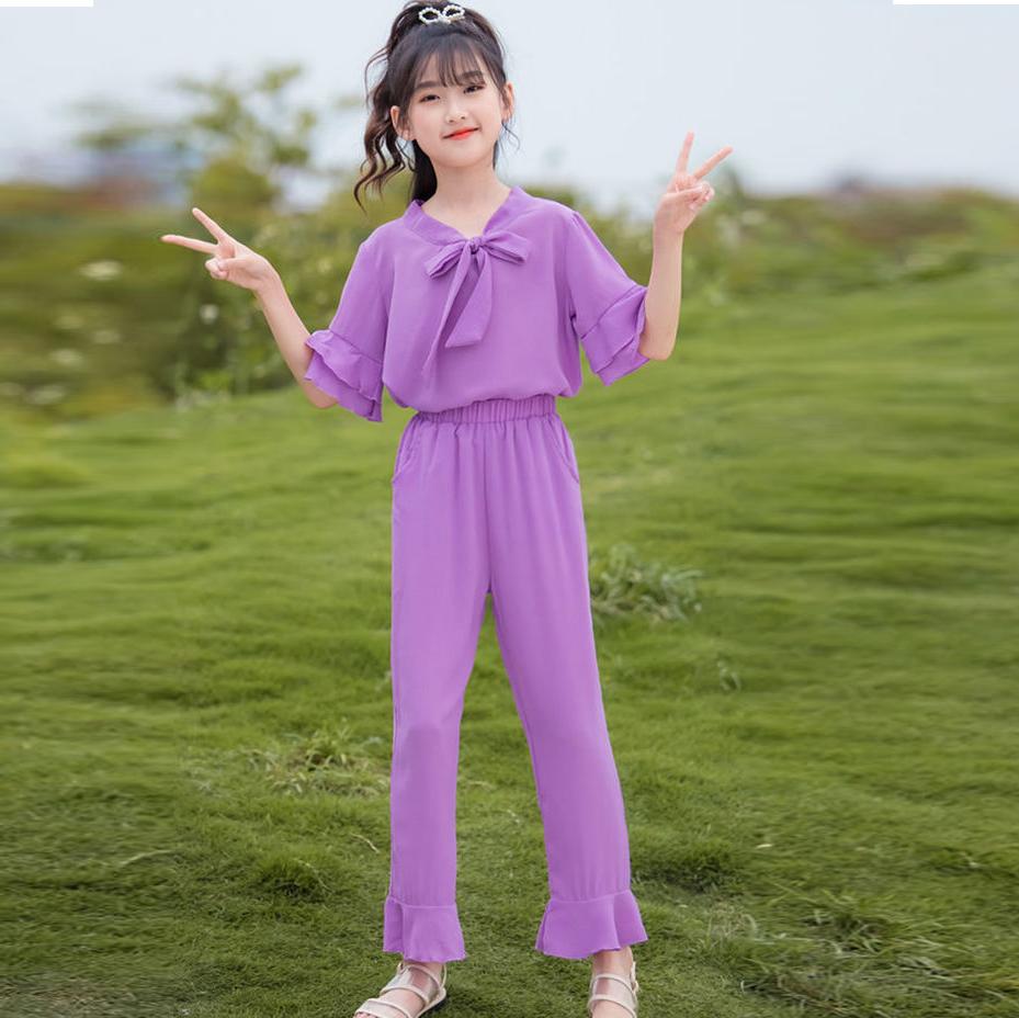 Summer Thin Korean Short Sleeve Pants 