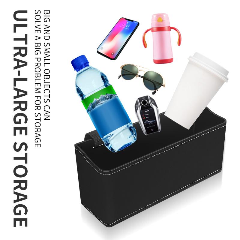 Car rear seat storage box, seat hook storage box, beverage and mobile phone storage box, car interior accessories