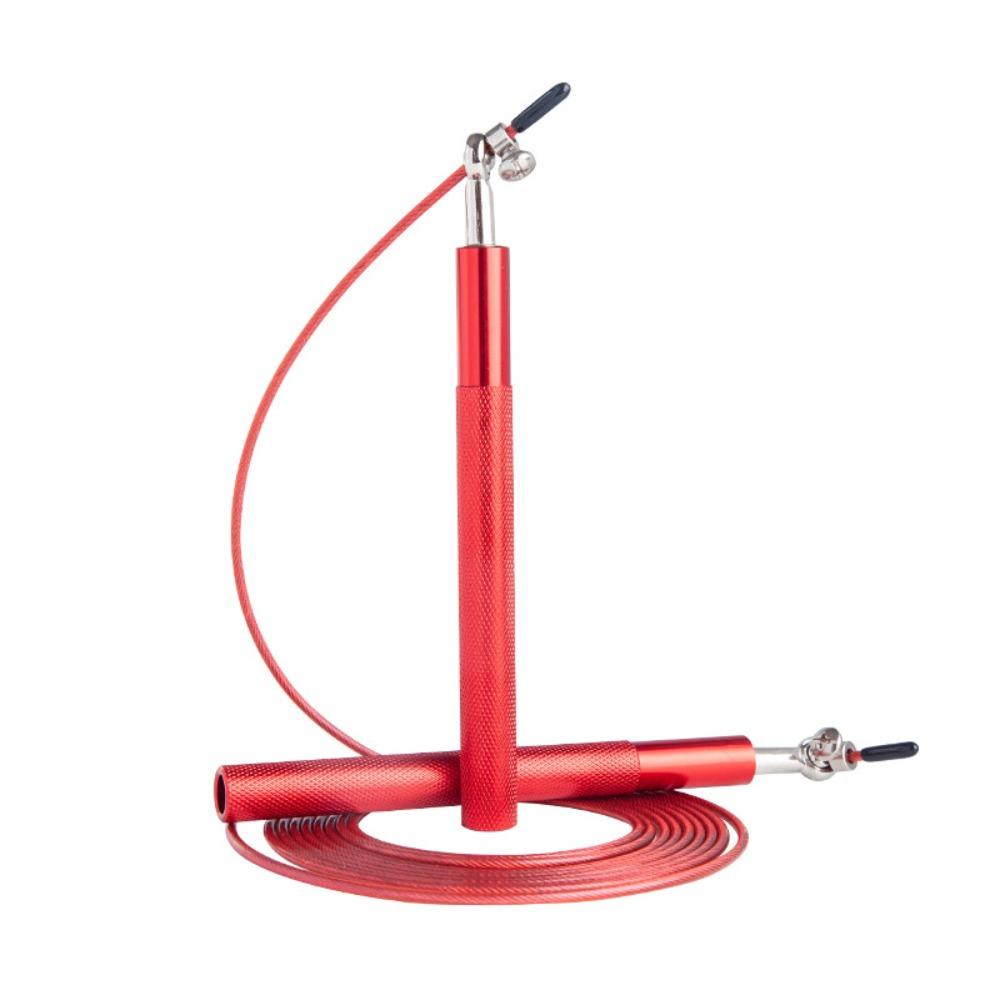 3 Meters Speed Skipping Rope Adjustable Aluminum Alloy Boxing Skipping Rope 360° Swivel Ball Bearing Steel Wire