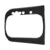 Carbon Fiber Gear Shift Panel Cover Trim Car Interior DecorationB Type
