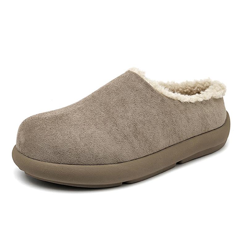 Men s Shoes 2026 New Style Men s Shoes Baotou Half Tow Lefu Shoes Men s Outerwear Casual Boken Shoes 38