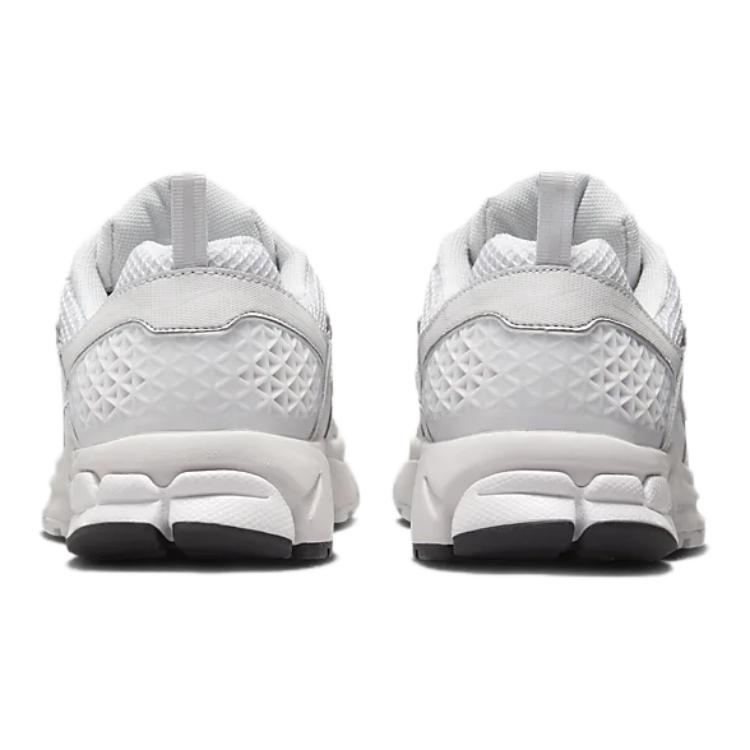 New Nike Air Zoom Vomero 5 Anti Slip Wear Resistant Breathable Support Low Top Kids' Running Shoes White Teenagers HF6998-100