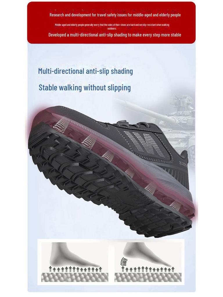 2024 Jesień/Zima Buty do chodzenia dla seniorów Lijian: Nowe Style dla Mężczyzn i Kobiet