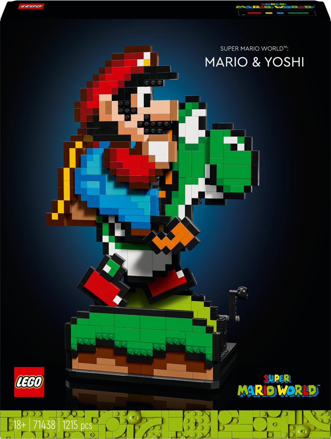 

LEGO конструктор Super Mario – World – Марио и Йоши (71438)