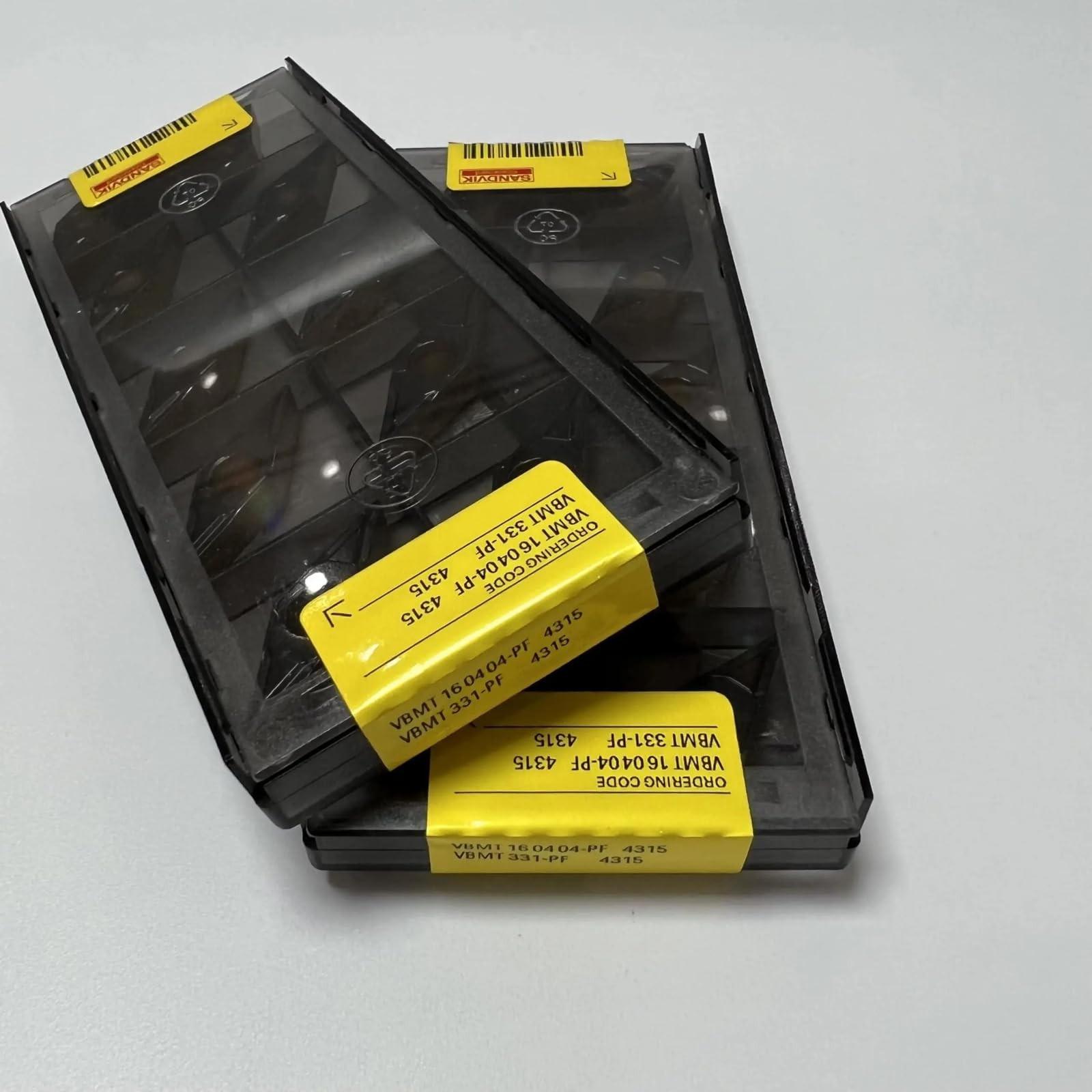 

Original Sandvik / VBMT160404-PF 4315 Carbide CNC Blade 10 PCS