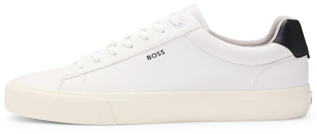 Hugo Boss Aiden Tenn Sneaker кроссовки белый оранжевый