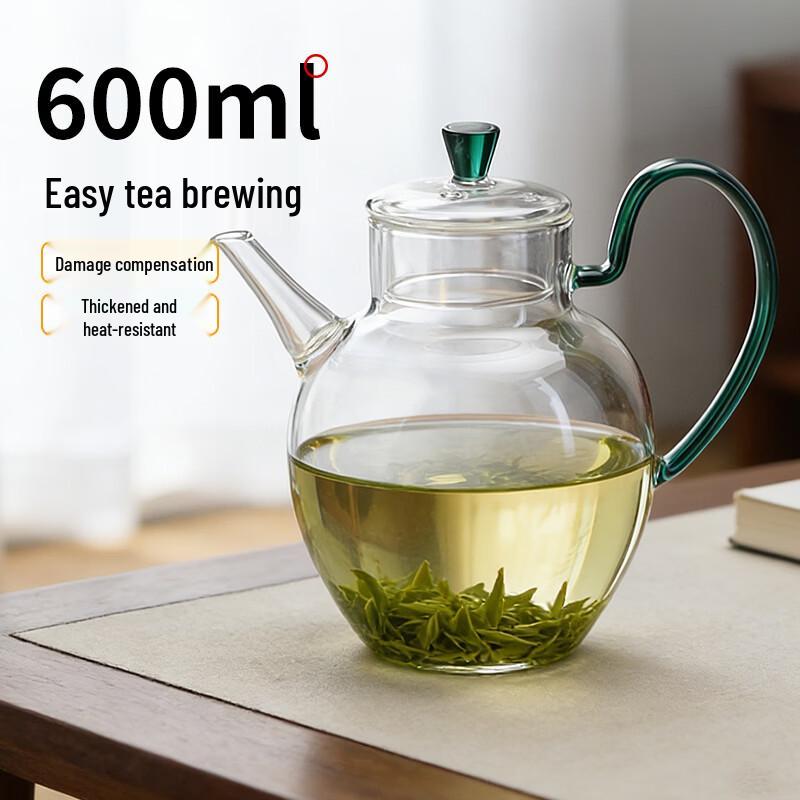 Quandu Faux Song Style Thick Glass Teapot