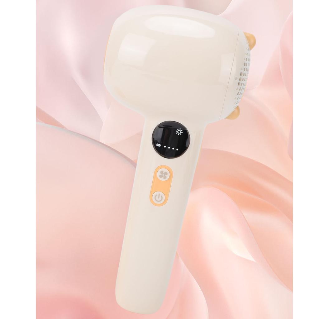 Cordless Hair Dryer Quiet Portable   Blow Dryer for Infant Magnetic Charging Cold Hot Wind 37 degrees C Constant Temperature