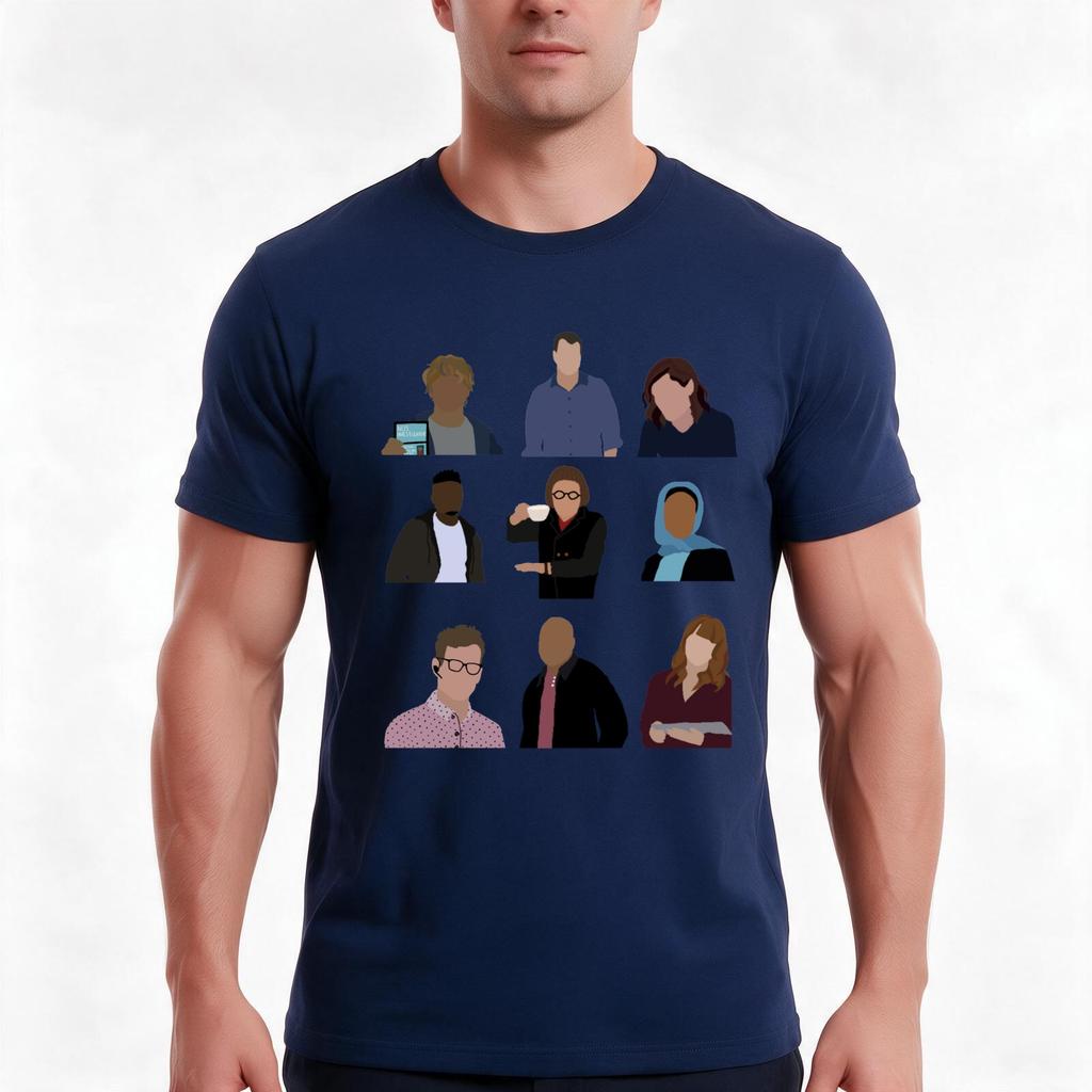 Ncis La Team TShirt Summer Casual Cotton Tee Oversized Streetwear Tops Vintage Graphic Print Loose Fit Short Sleeve