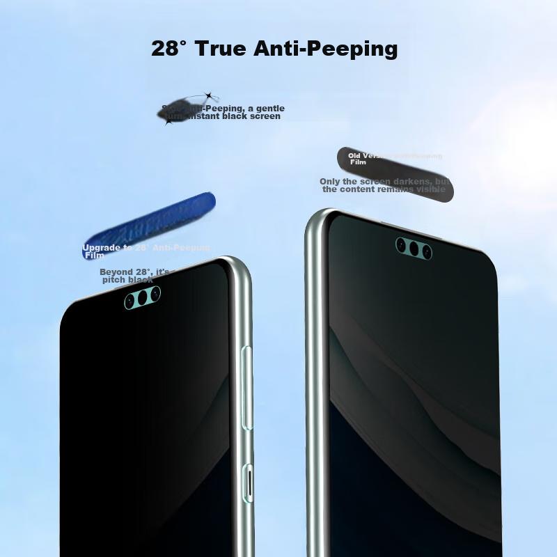 Screen Protector for Huawei Mate60Pro/+ Phone, Film for Mate60RS Ceramic Film, Full Adhesive Microcrystalline Film, And Fingerprint-Resistant