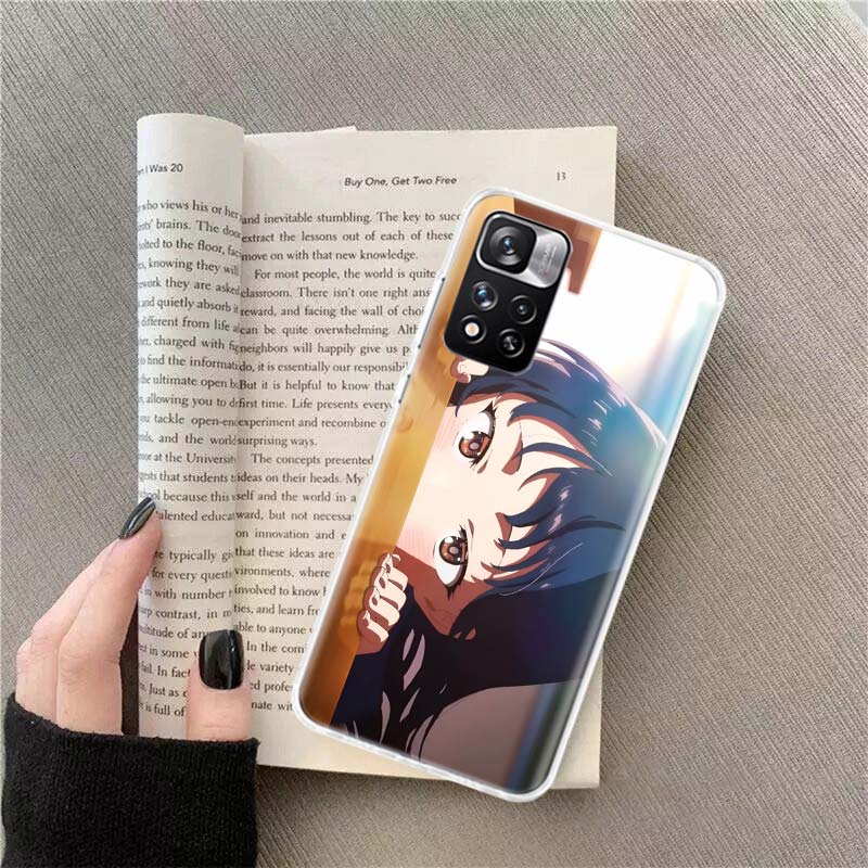 Yamada Anna Phone Case For Redmi Note 13 12 Pro Plus 14 15 Pro 5G 11 11T 11E 11S 10 Pro 10S 9 9S Cover Cell Clear TPU Capa Cases
