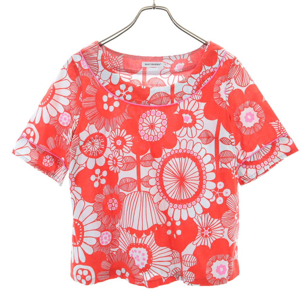 

marimekko Overall handle Short sleeve Cut 36 Red series Women Used