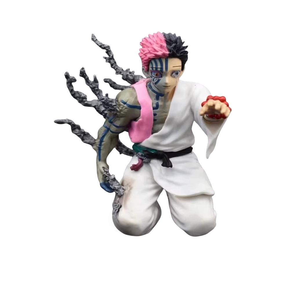Demon Slayer Twelve Ghost Months Akaza Confession Before Death Figure Half-Human And Half-Ghost Form Surprise Gift