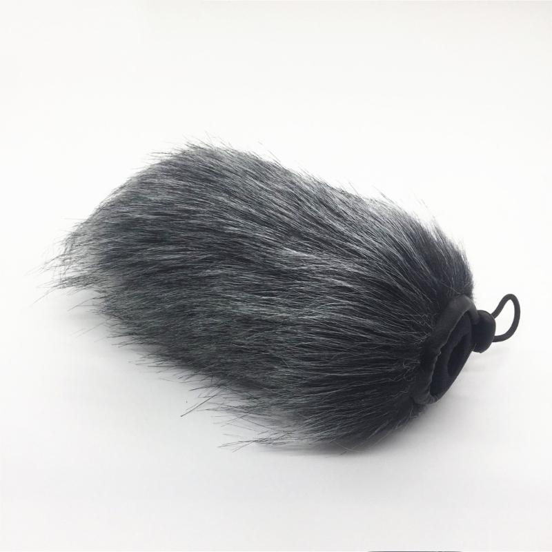Outdoor Artificial Fur Wind Microphone Cover Muff Windscreen Sleeve Shield For Rode VideoMic Go Dead for CAT Windshield