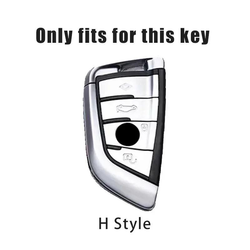 DBTW9 Car Sticker Carbon Fibre Car Key Cover Case Shell For BMW G05 G07 F25 F15 F26 G01 G02 G06 G08 G14 G15 G16 F48 F39 F10 F30 Auto A