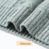 Men's 100% Merino Wool Thick Round Neck Sweater