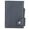 Business Card Holder AntiTheft Credit Card Case Wallet with Zipper Gift for Men Women