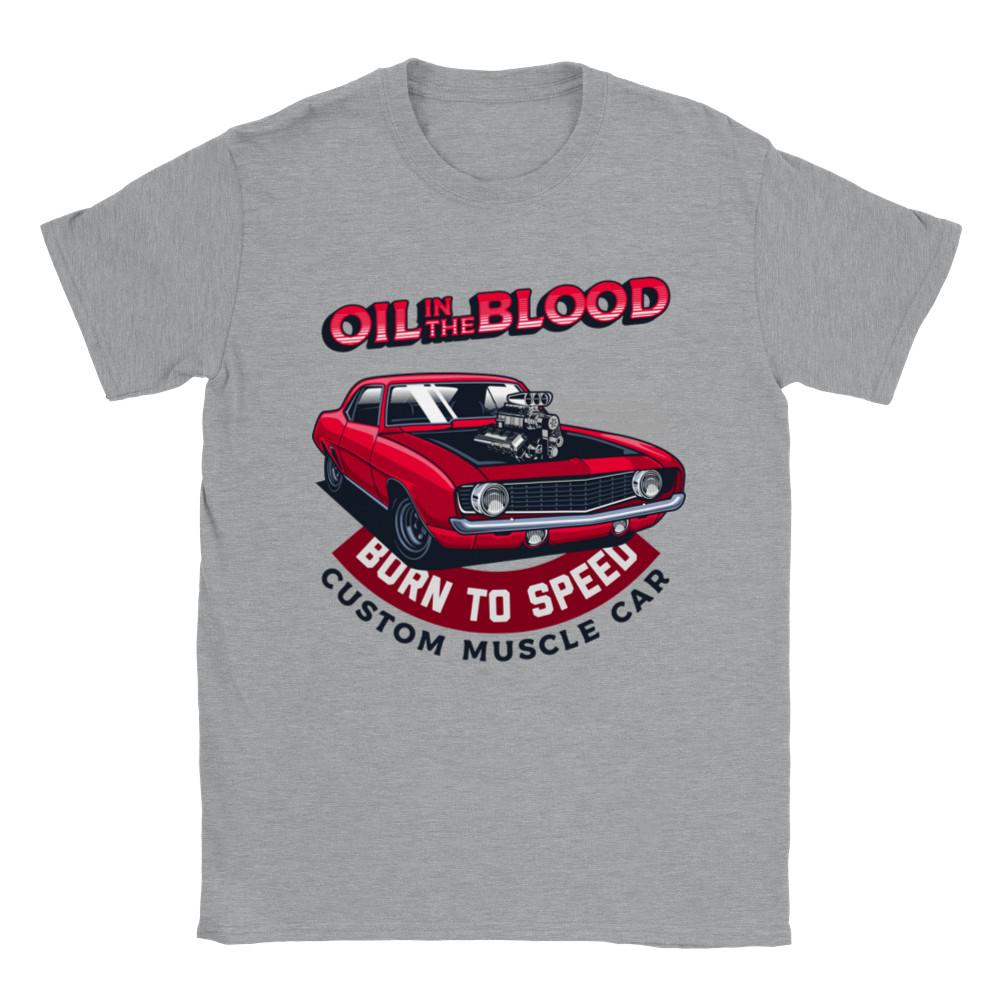Oil in the Blood, Classic Camaro T-shirt Unisex T-Shirt M